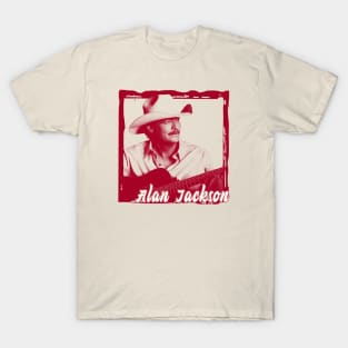 ALAN JACKSON WITH COWBOY HAT T-Shirt